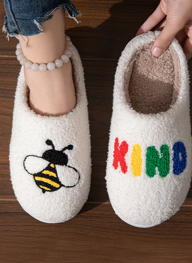 Bee Kind Slippers