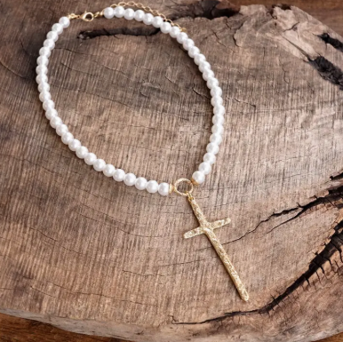 Chunky Cross Necklace