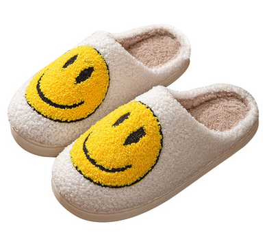 Smiley Face Slippers