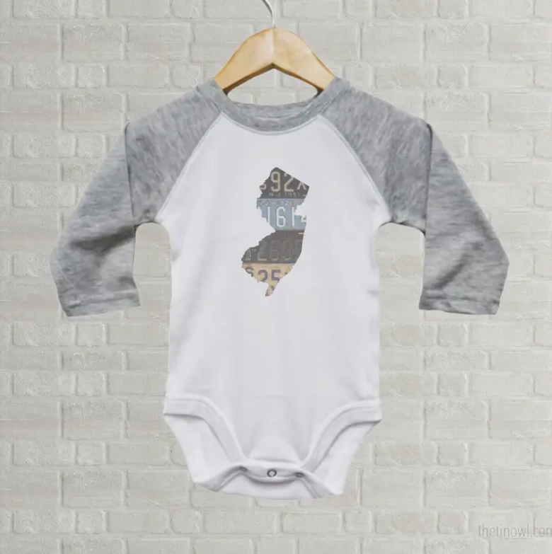 Vintage NJ Baby Onesie