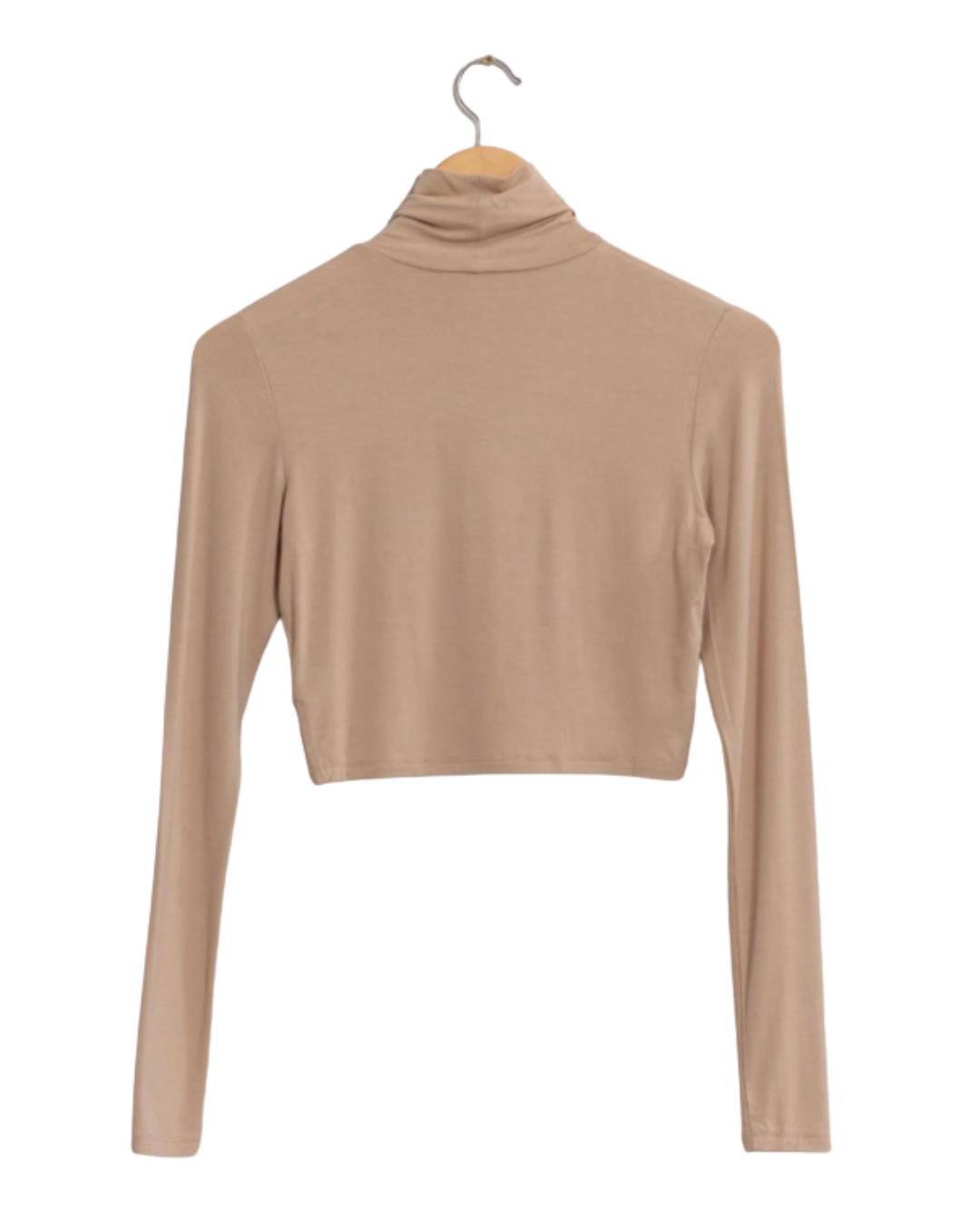 Cropped Turtle Neck