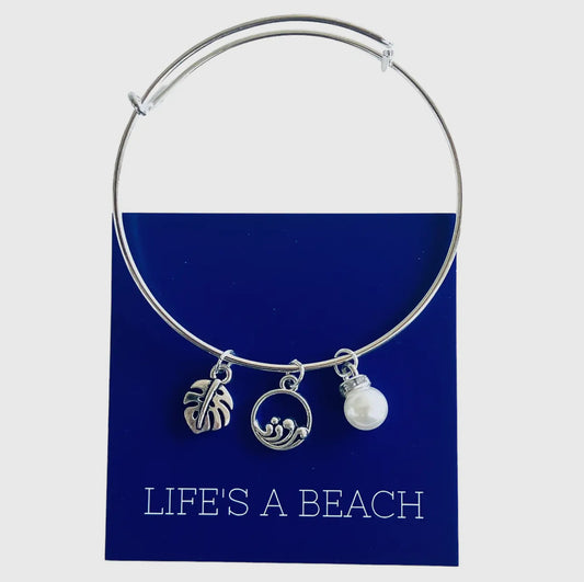 Splash Charm Bangle
