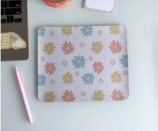 Boho Floral Mousepads