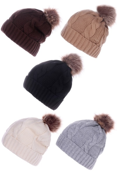 Cable Knit Beanie