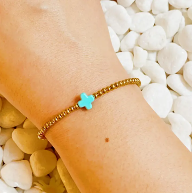 So Very Blessed Blue Bracelet