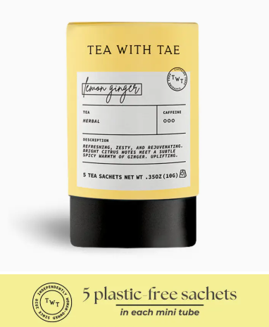 Lemon Ginger Tea Tube