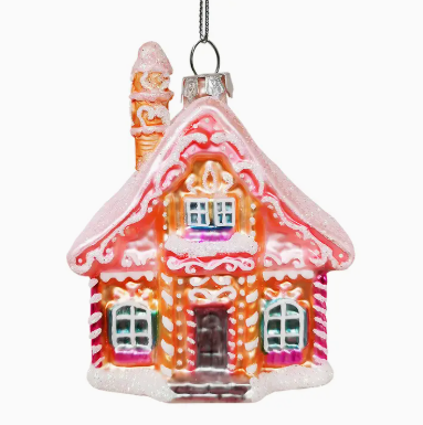 Frosted Gingerbread Ornament