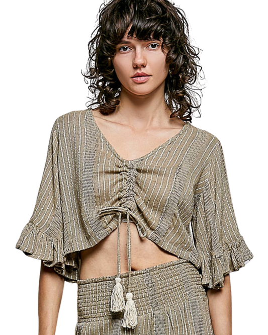 Boho Mocha Top
