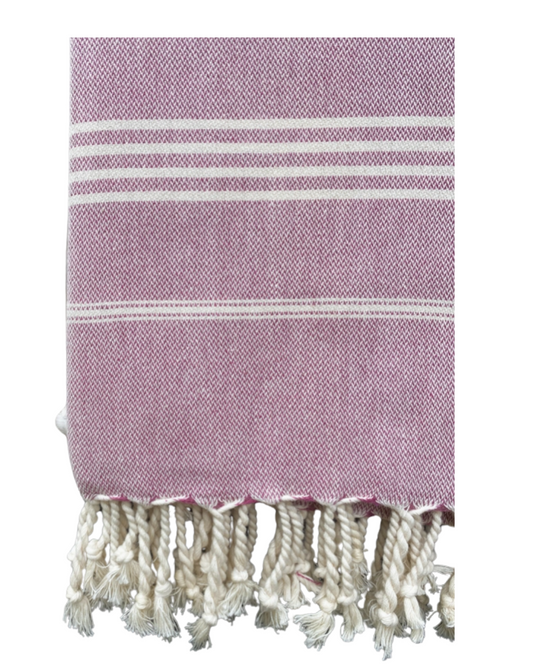 Lilac Sand Free Beach Towel